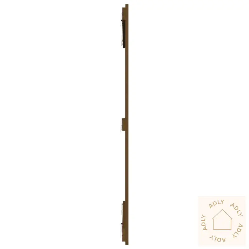 Veggmontert Hodegavl Honningbrun 108X3X110 Cm Heltre Furu