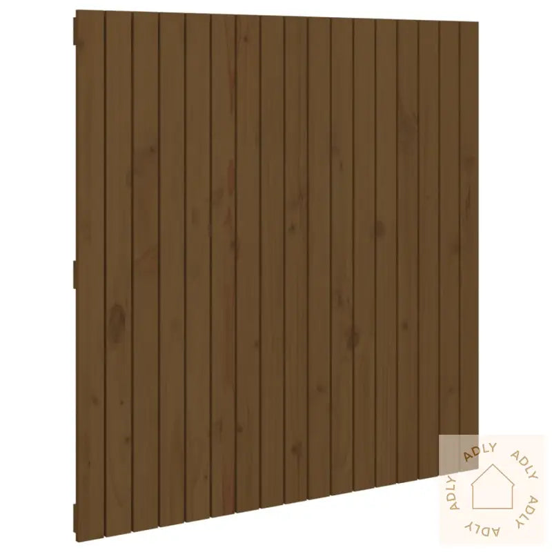 Veggmontert Hodegavl Honningbrun 108X3X110 Cm Heltre Furu