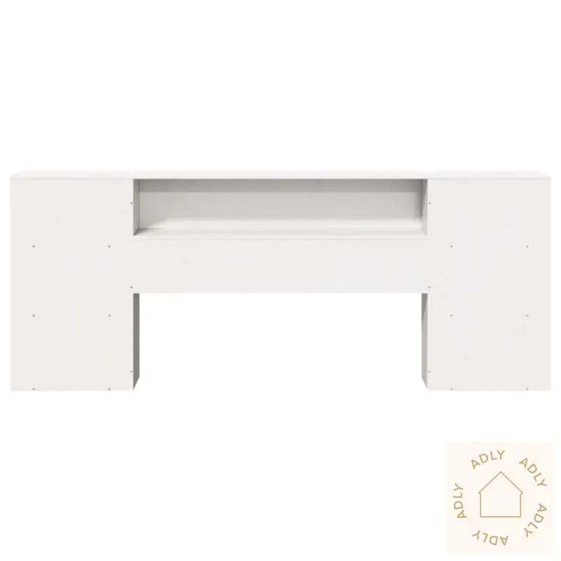 Hodegavl Med Oppbevaring Hvit 180 Cm Heltre Furu