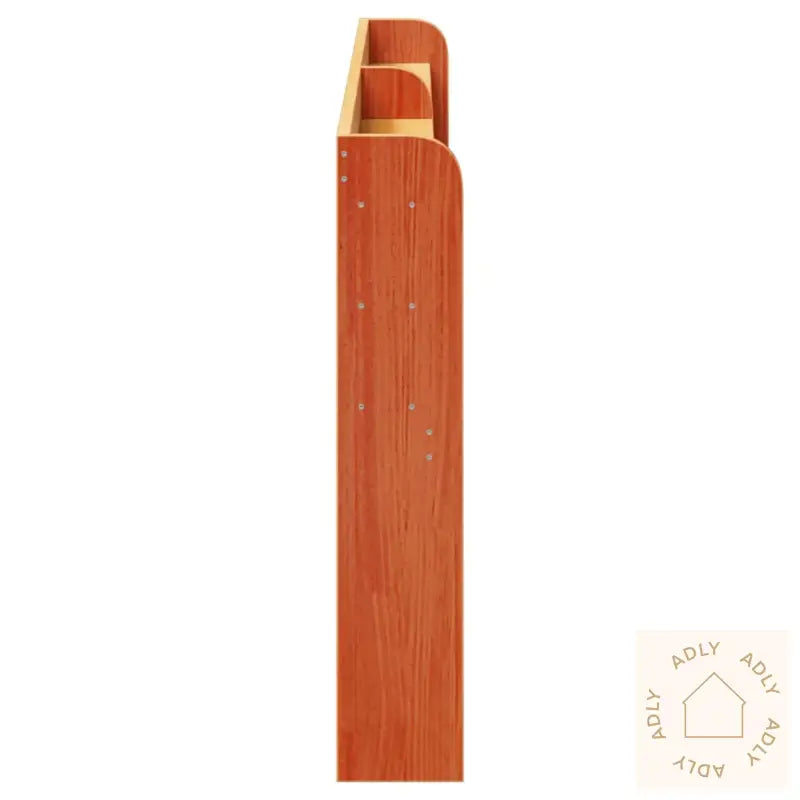 Hodegavl Med Hyller Voksbrun 180 Cm Heltre Furu
