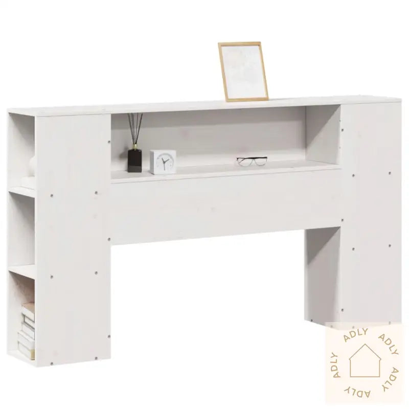 Hodegavl Med Oppbevaring Hvit 120 Cm Heltre Furu