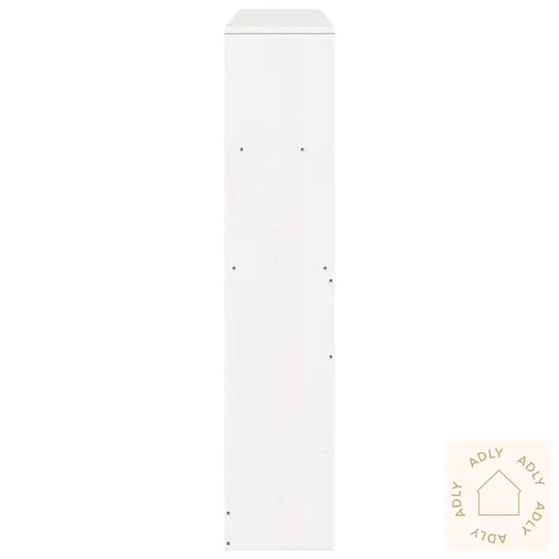 Hodegavl Med Oppbevaring Hvit 120 Cm Heltre Furu