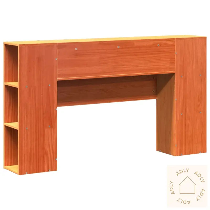 Hodegavl Med Oppbevaring Voksbrun 135 Cm Heltre Furu