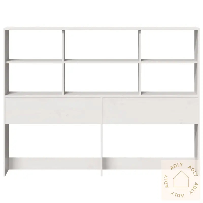 Hodegavl Med Oppbevaring Hvit 120 Cm Heltre Furu
