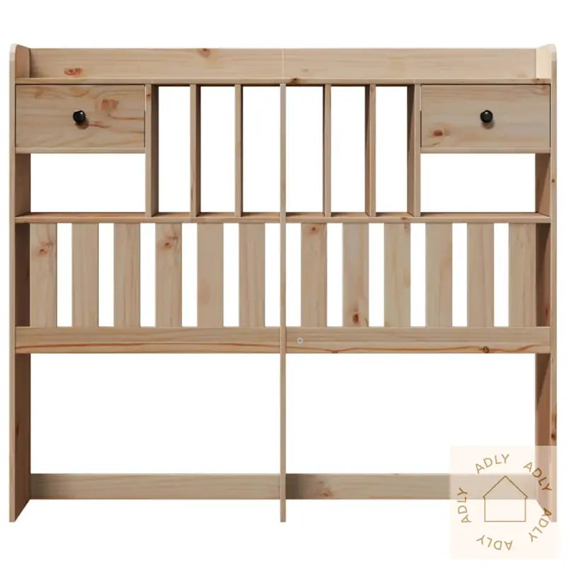 Hodegavl Med Oppbevaring Voksbrun 135 Cm Heltre Furu