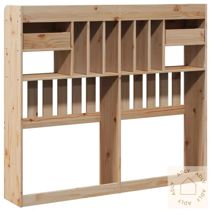 Hodegavl Med Oppbevaring Voksbrun 135 Cm Heltre Furu