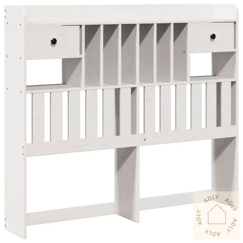 Hodegavl Med Oppbevaring Hvit 135 Cm Heltre Furu