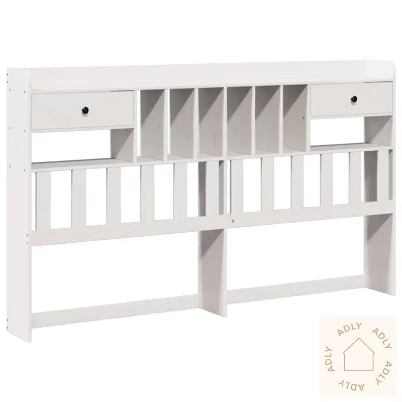 Hodegavl Med Oppbevaring Hvit 180 Cm Heltre Furu
