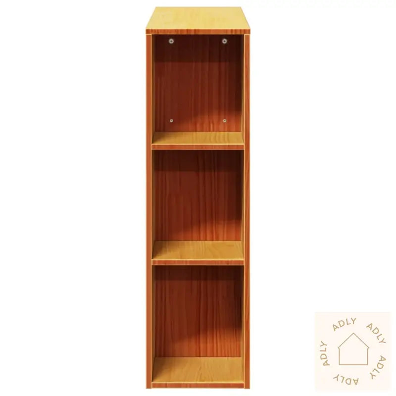 Hodegavl Med Oppbevaring Voksbrun 90 Cm Heltre Furu