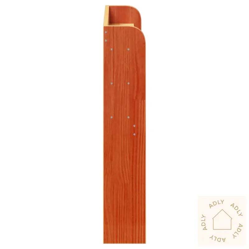Hodegavl Med Hyller Voksbrun 100 Cm Heltre Furu