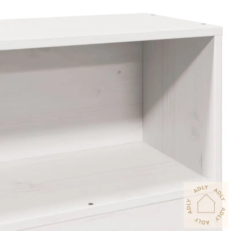 Hodegavl Med Oppbevaring Hvit 90 Cm Heltre Furu