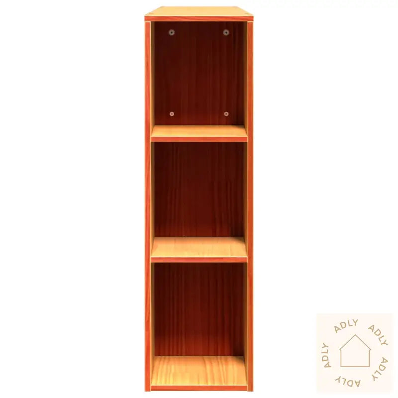 Hodegavl Med Oppbevaring Voksbrun 120 Cm Heltre Furu