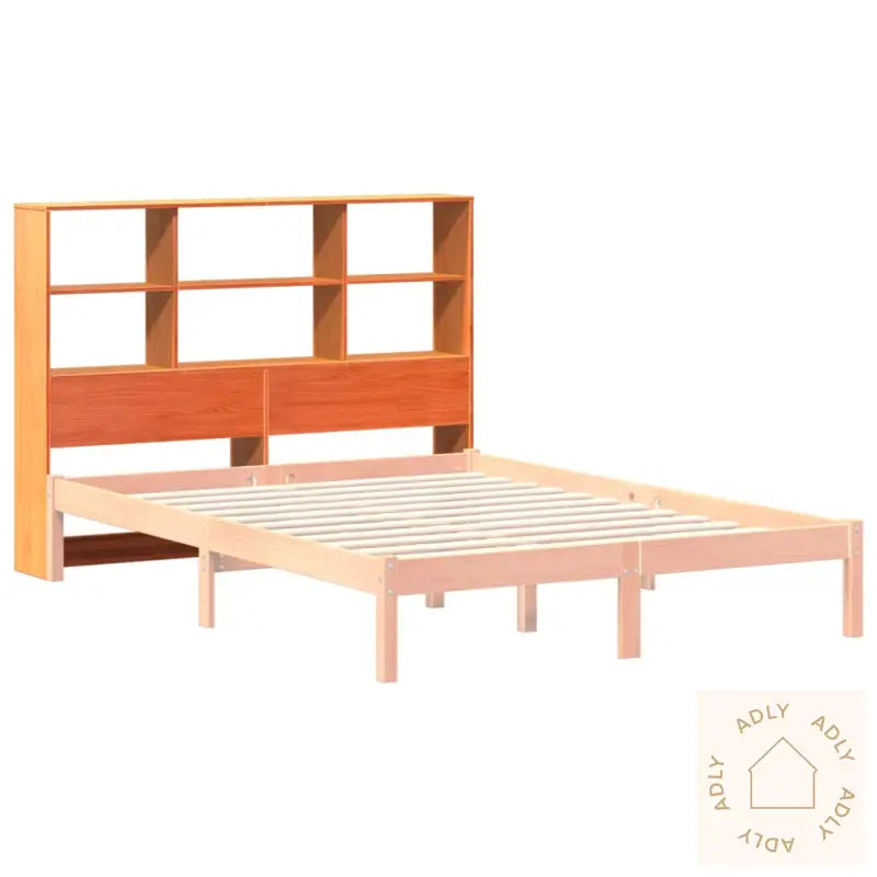 Hodegavl Med Oppbevaring Voksbrun 120 Cm Heltre Furu