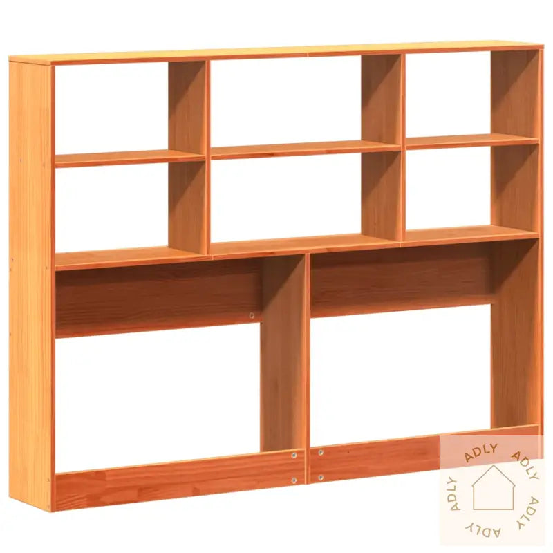 Hodegavl Med Oppbevaring Voksbrun 120 Cm Heltre Furu