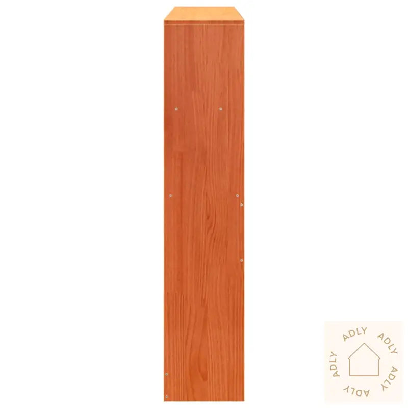 Hodegavl Med Oppbevaring Voksbrun 120 Cm Heltre Furu