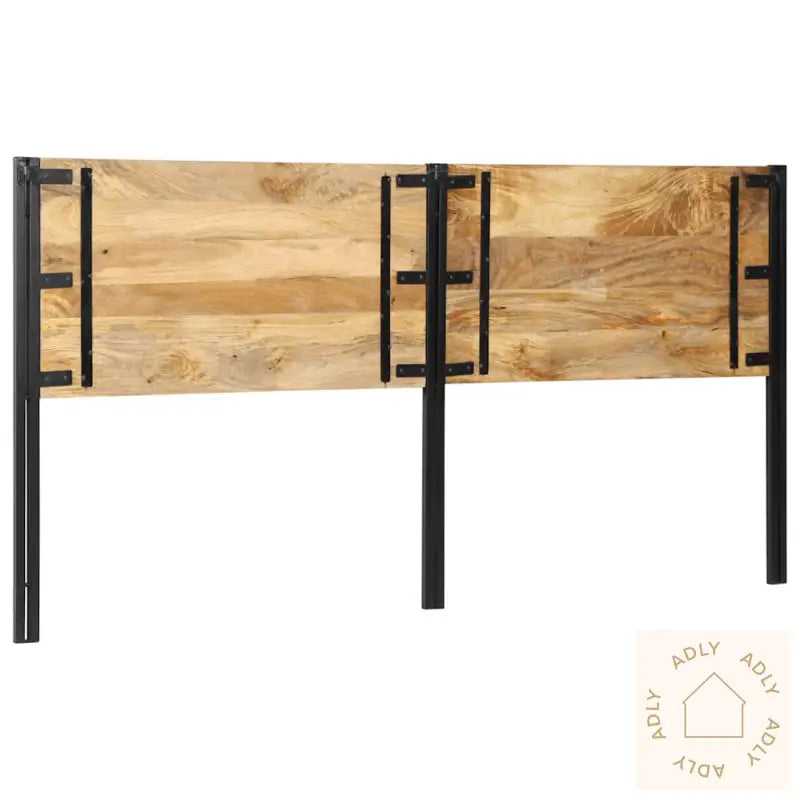 Sengegavl 200 Cm Heltre Mango Og Jern