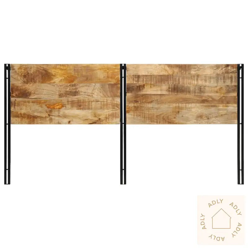 Sengegavl 200 Cm Heltre Mango Og Jern