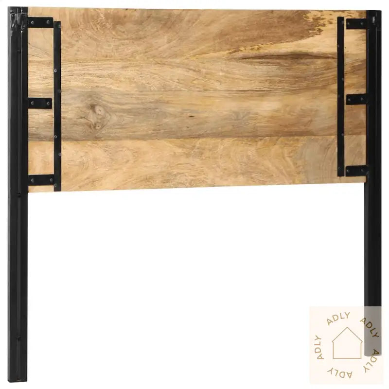 Sengegavl 120 Cm Heltre Mango Og Jern