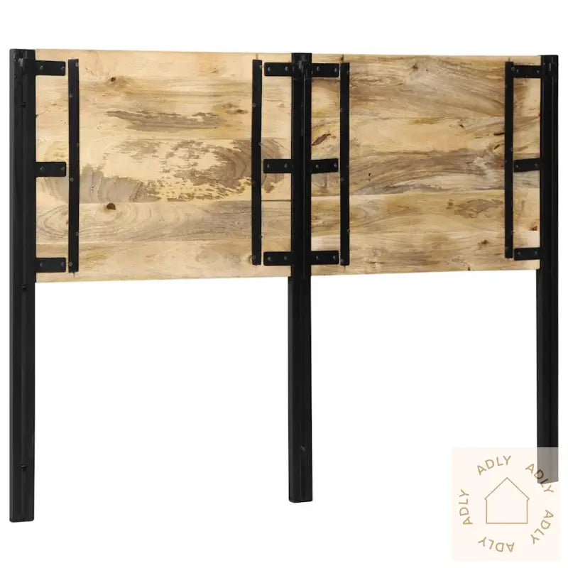 Sengegavl 140 Cm Heltre Mango Og Jern