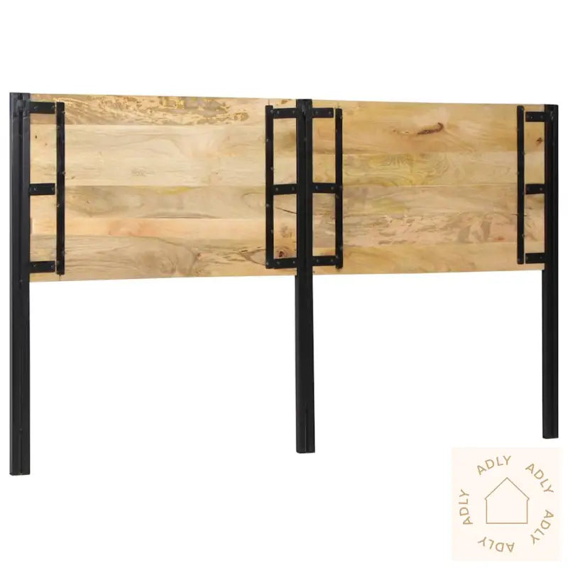 Sengegavl 180 Cm Heltre Mango Og Jern