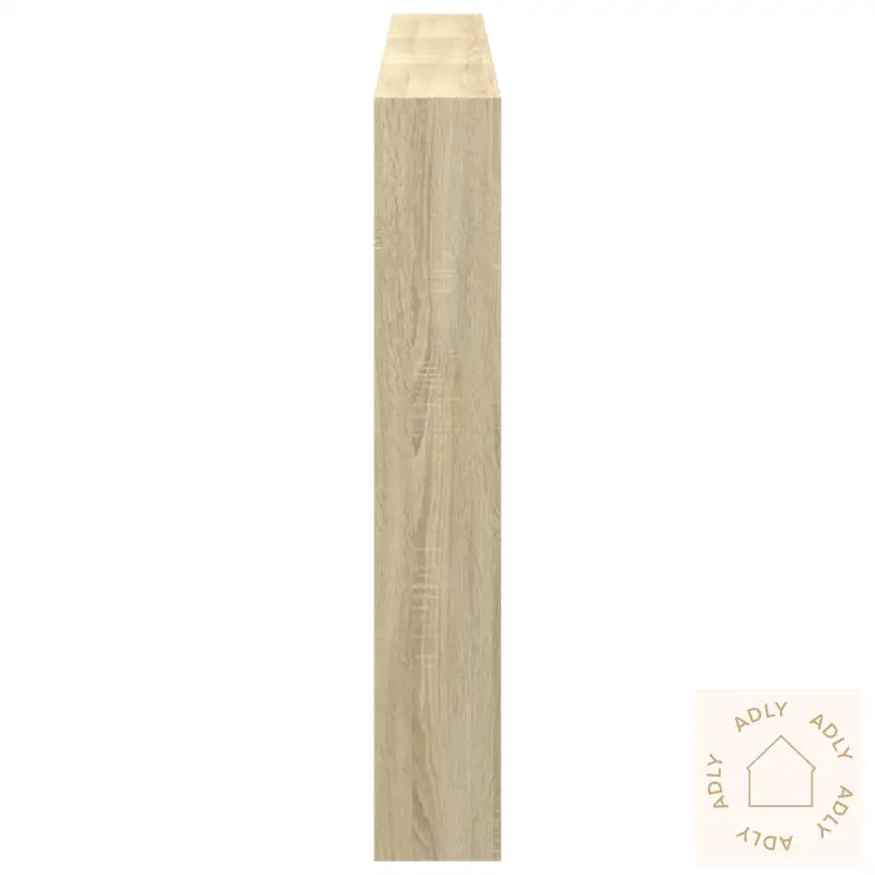 Hodegavl Skap Med Led Sonoma Eik 180X17X102 Cm