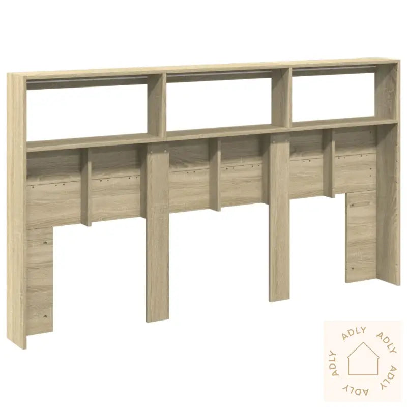 Hodegavl Skap Med Led Sonoma Eik 180X17X102 Cm