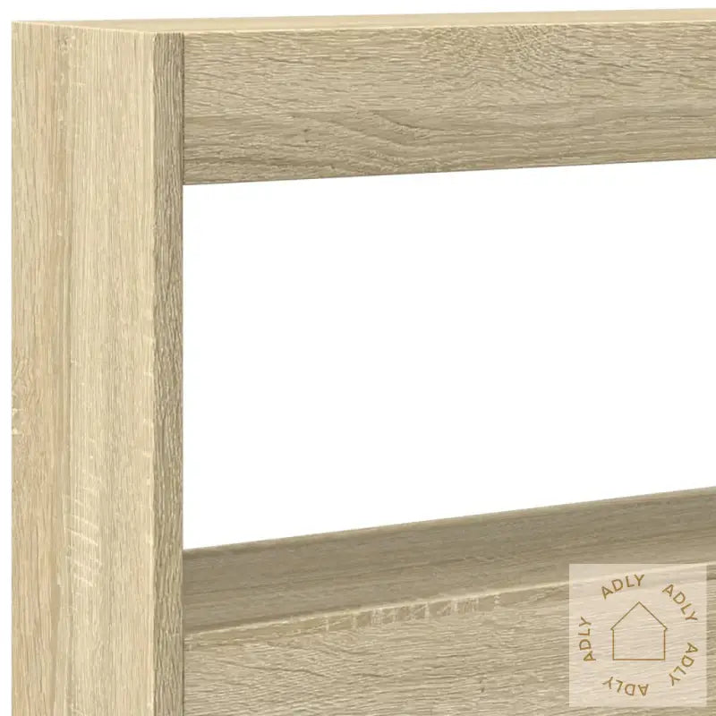 Hodegavl Skap Med Led Sonoma Eik 180X17X102 Cm