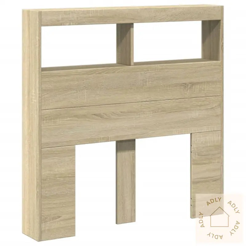 Hodegavl Skap Med Led Sonoma Eik 100X17X102 Cm