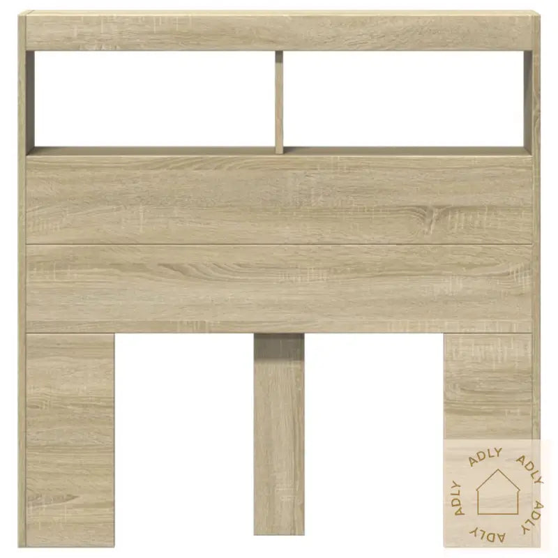 Hodegavl Skap Med Led Sonoma Eik 100X17X102 Cm