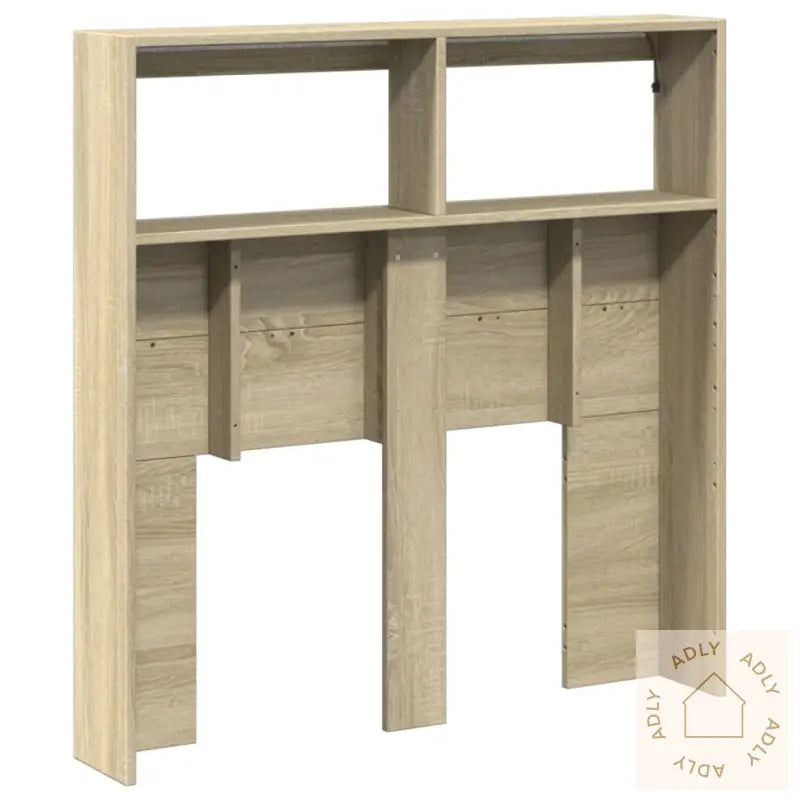 Hodegavl Skap Med Led Sonoma Eik 100X17X102 Cm
