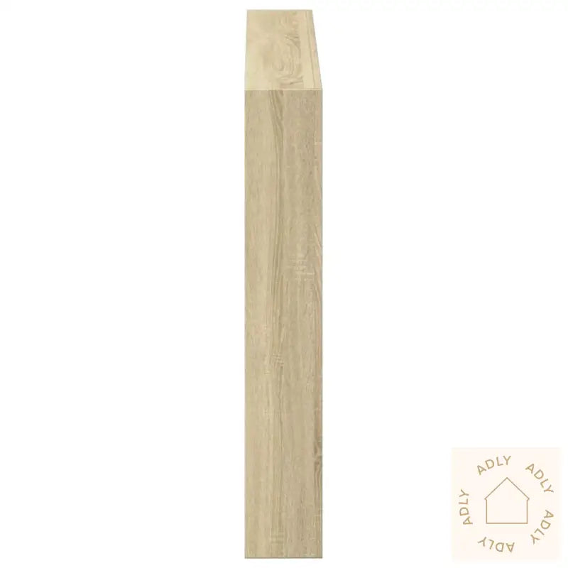 Hodegavl Skap Med Led Sonoma Eik 100X17X102 Cm