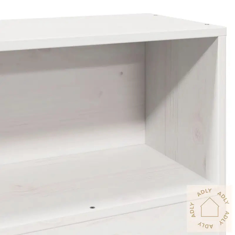 Hodegavl Med Oppbevaring Hvit 75 Cm Heltre Furu