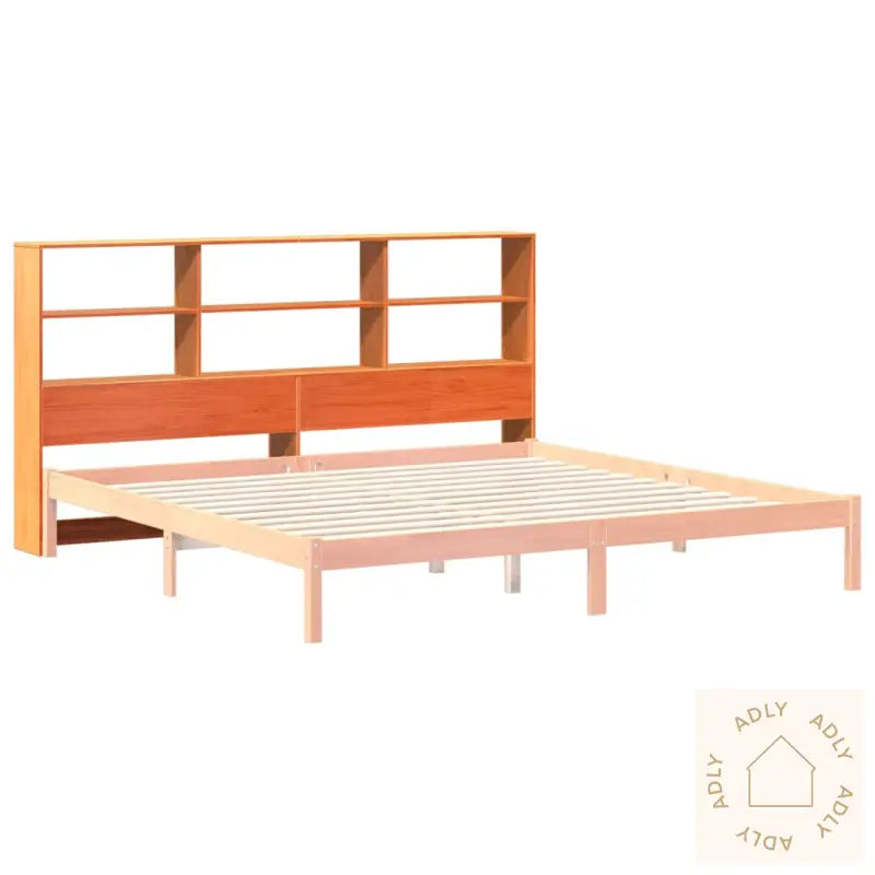 Hodegavl Med Oppbevaring Voksbrun 180 Cm Heltre Furu
