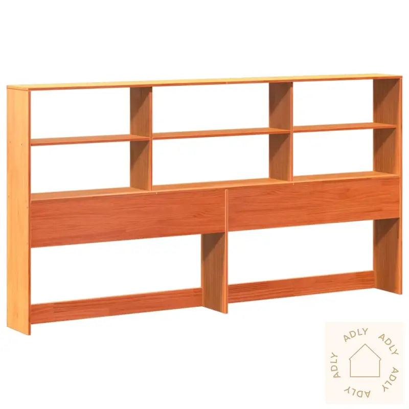 Hodegavl Med Oppbevaring Voksbrun 180 Cm Heltre Furu