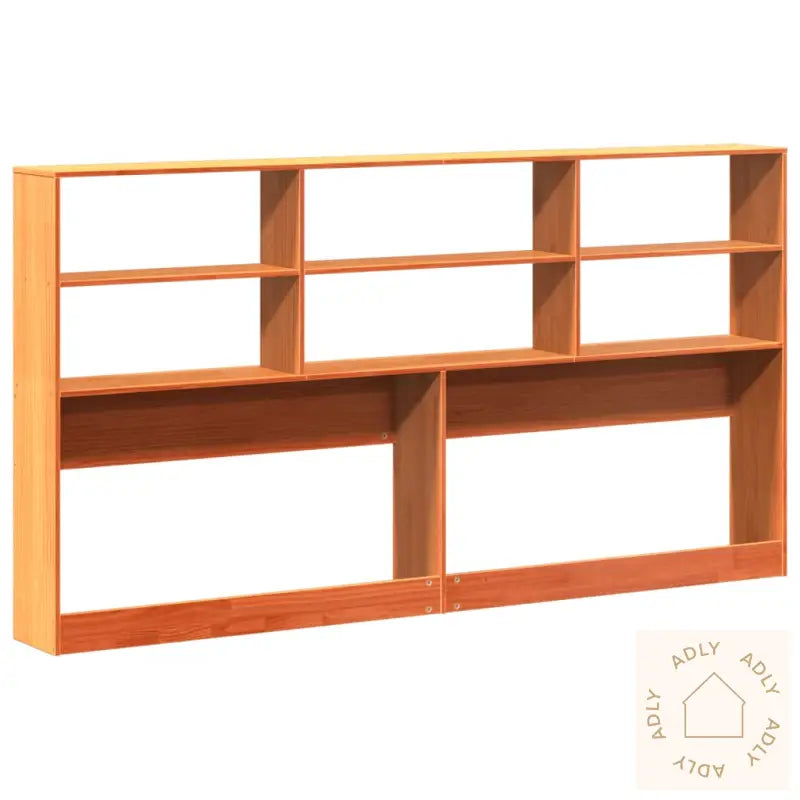 Hodegavl Med Oppbevaring Voksbrun 180 Cm Heltre Furu