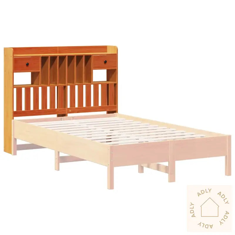 Hodegavl Med Oppbevaring Voksbrun 135 Cm Heltre Furu