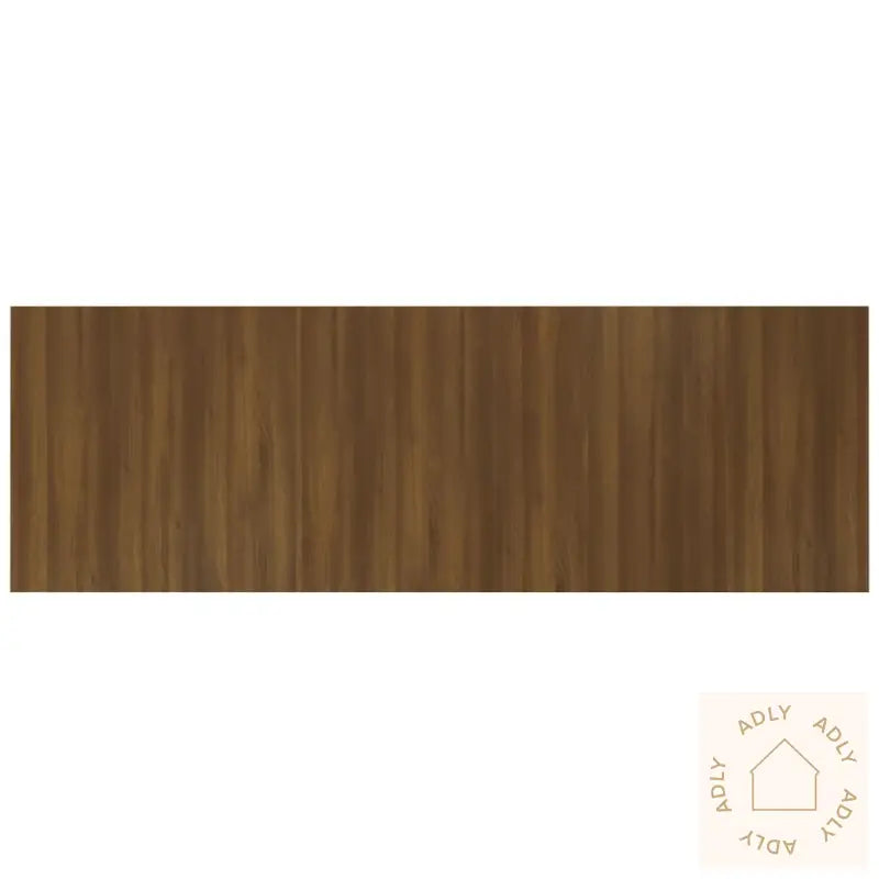 Veggmontert Sengegavl Brun Eik 240X1,5X80 Cm Konstruert Tre