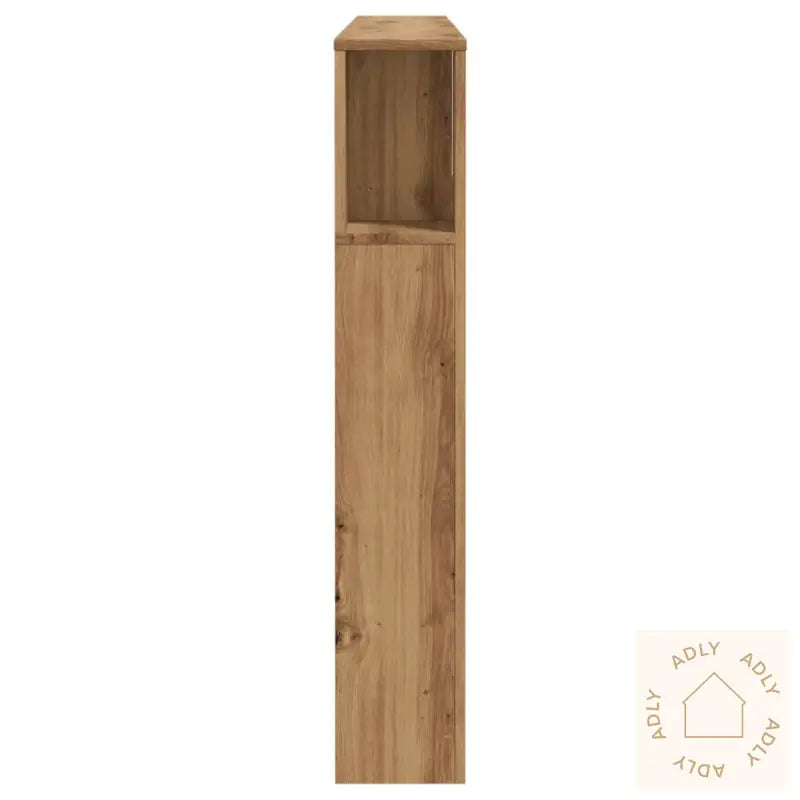 Hodegavl Med Hylle Artisan Eik 160X18,5X103,5 Cm Konstruert Tre
