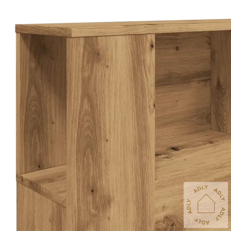 Hodegavl Med Hylle Artisan Eik 160X18,5X103,5 Cm Konstruert Tre