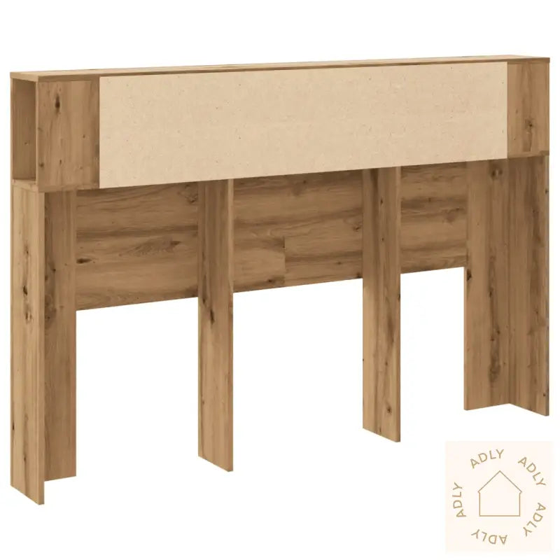 Hodegavl Med Hylle Artisan Eik 160X18,5X103,5 Cm Konstruert Tre