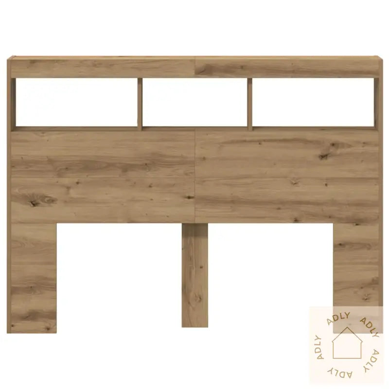 Hodegavl Skap Med Led Artisan Eik 140X17X102 Cm