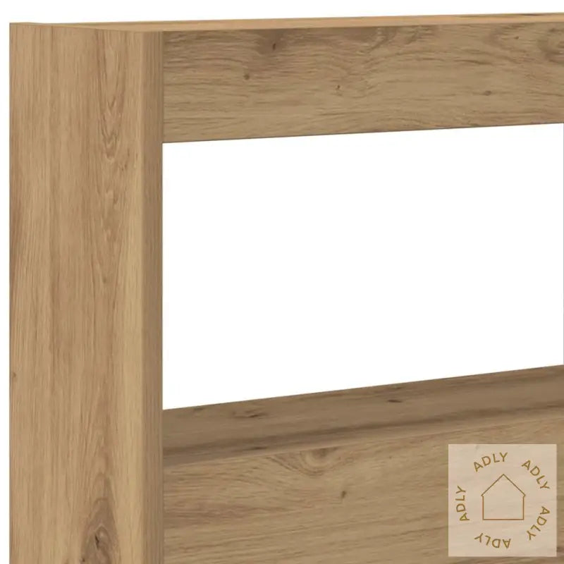 Hodegavl Skap Med Led Artisan Eik 140X17X102 Cm