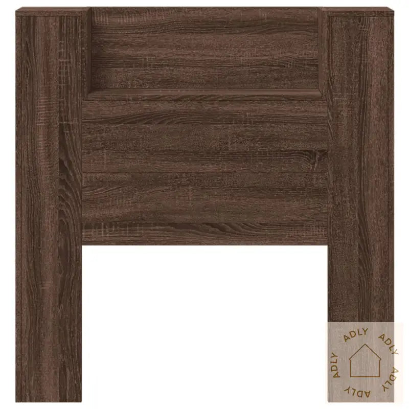 Hodegavl Skap Med Led Brun Eik 100X16,5X103,5 Cm