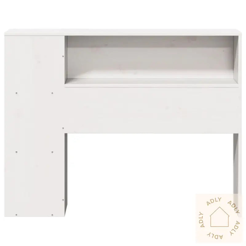 Hodegavl Med Oppbevaring Hvit 100 Cm Heltre Furu