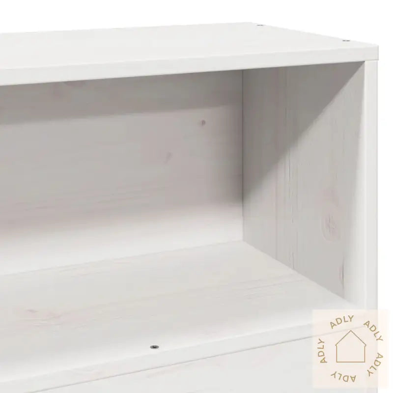 Hodegavl Med Oppbevaring Hvit 100 Cm Heltre Furu