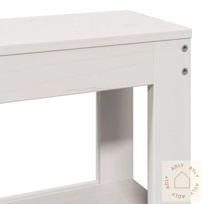 Hodegavl Med Hyller Hvit 75 Cm Heltre Furu