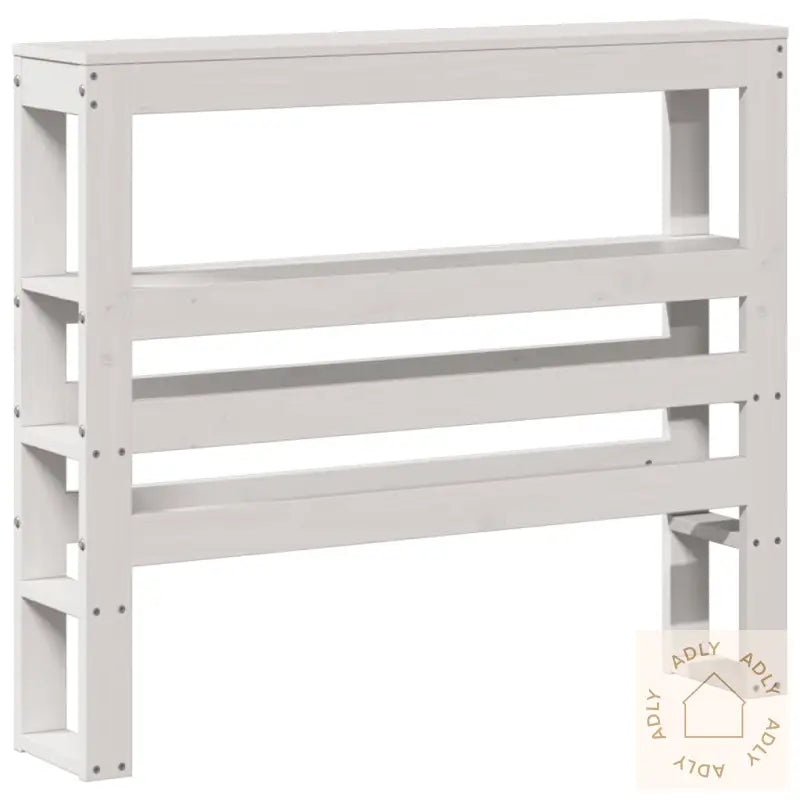 Hodegavl Med Hyller Hvit 75 Cm Heltre Furu