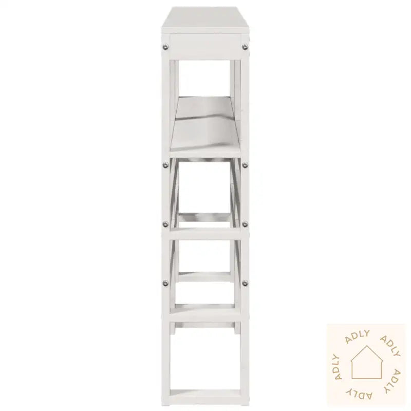 Hodegavl Med Hyller Hvit 150 Cm Heltre Furu