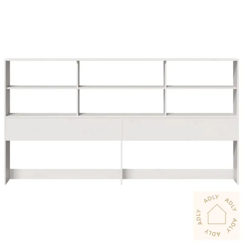 Hodegavl Med Oppbevaring Hvit 180 Cm Heltre Furu
