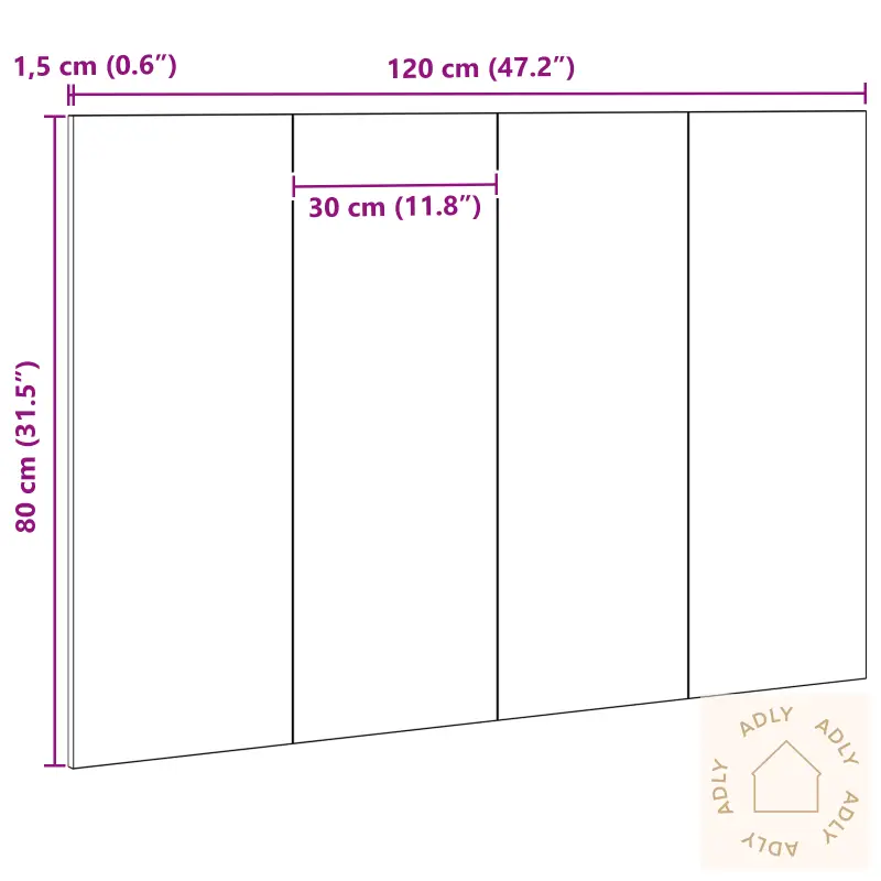 Seng Hodegavl Svart Eik 120X1,5X80 Cm Ingeniørtre